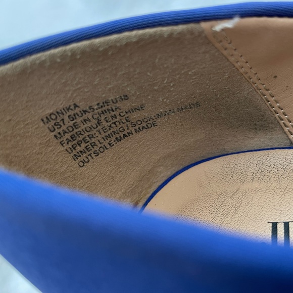 Justfab ‘Monika’ Blue Heels - 7.5 - Picture 4 of 7
